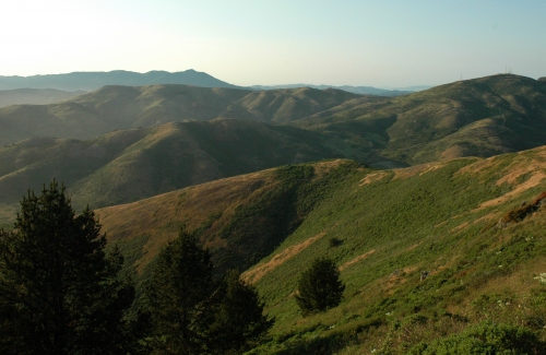 Hügellandschaft