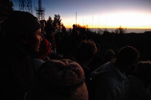 Warten auf das Licht